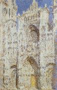 Claude Monet, The sun of the main entrance of the Rouen Cathedral